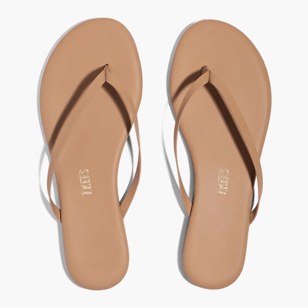 TKEES Lily Nudes Flip Flop Sandal in Cocobutter Size 7 PERFECT COND!!